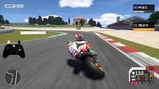 MotoGP 19 | Catalunya hotlap + setup : Honda - 1:36.300