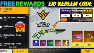 EID REDEEM CODE FREE FIRE - FREE FIRE TODAY NEW REDEEM CODES - A7K GAMING REDEEM CODE