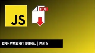 Define Paper Format Size Position in jsPDF | jsPDF Tutorial Part 5