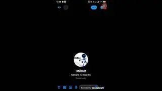 UtilBot- Facebook Messenging Hackathon 2020