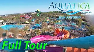 Aquatica San Antonio (аквапарк SeaWorld) | Полный тур