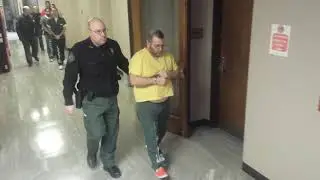 Joseph Marchetti perp walk.