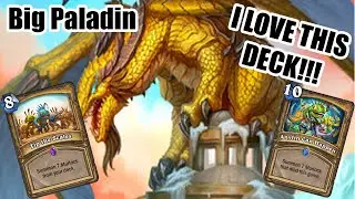 THIS DECK BRINGS ME BACK!!! | Big Paladin | Fractured in Alterac Valley | Wild Hearthstone