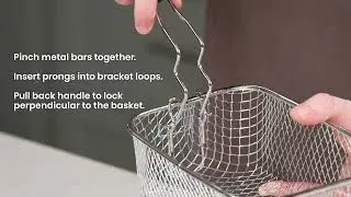 How to Assemble the Frying Basket on the Fry Guy Pro Deep Fryer (RJ07-32-SS)