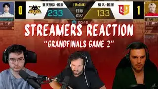 STREAMERS REACT TO WOLVES VS Q9 GRAND FINALS GAME 2 | CODM MAJOR 2025