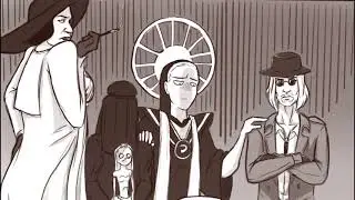 The Whole Family (JinxXParodies Resident Evil Village comic)  #shorts
