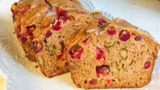 Best Tea Cake Recipe with Cranberries| Amazing!