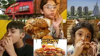 Howdy Honest Review and cheezious Pizza 🤗 Santoras Mall Islamabad 😍 Lunch Time 😋