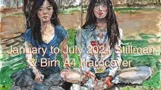January to July 2024 Stillman & Birn A4 Hardcover