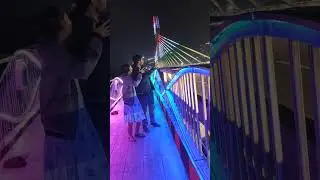 Cable Bridge 🌉 at Hitech City in Hyderabad