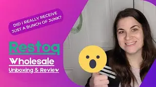 Restoq Wholesale Unboxing & Review - Clothing & Amazon Overstock - Diva Jefferson