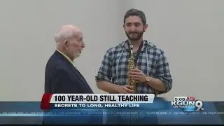 New UA School of Music namesake teaches master class at 100-years-old