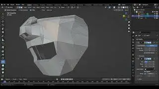 full video #how to create samurai mask #blender#3D