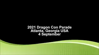 2021 Dragon Con Parade