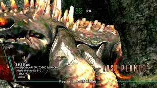 Intel HD Graphics 510 Intel Celeron G3900 Lost Planet 2 Benchmark