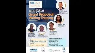 IEEE VIRTUAL GRANT PROPOSAL WRITING TRAINING FACILITATED BY IEEE SIGHT KENYA CHAPTER ON 17/6/2022