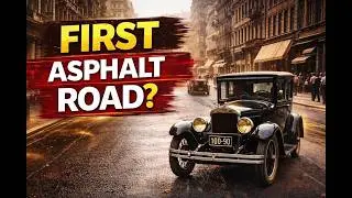 The World's First Asphalt Road: How It Changed History