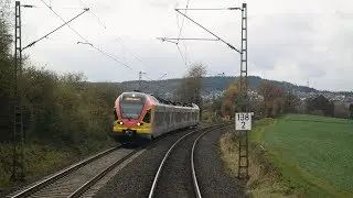 #500...mal was anderes ; Führerstandsmitfahrt über die Main-Weser-Bahn von Gießen nach Frankfurt