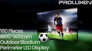 Outdoor Stadium LED Displays, Perimeter LED Screens, P8.33 Football Advertising LED Billboards Signs