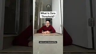 Что такое нулевой порог? #инвалидность #доступность #порог