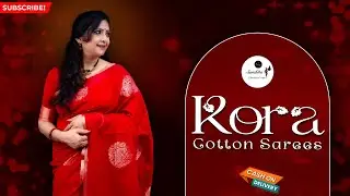 Kora Cotton Sarees | Cod Available | Starting Only at Rs.1350/- | Sanchita