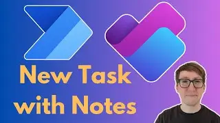 Power Automate - Create New Planner Task and Update Task Notes!
