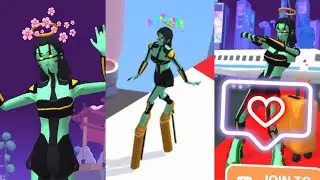 High Heels Gameplay - новая игра! Прохождение. Noob на высоких каблуках. Показ мод