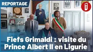 Fiefs Grimaldi : visite du Prince Albert II en Ligurie