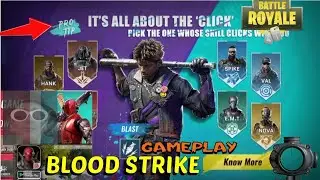 EPIC & PRO BLOOD STRIKE GAMEPLAY ● BATTLE ROYALE RANKED MODE ● 25 KILLS