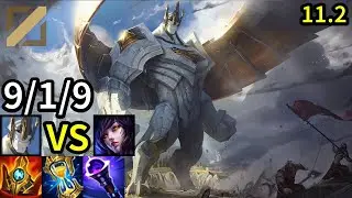 Galio Mid vs Ahri - KR Master | Patch 11.2