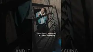 Incredible TRUE STORY of Hezekiah's Tunnel in Jerusalem #shorts #israel