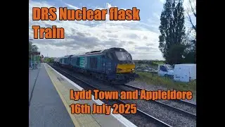 DRS Nuclear Flask train 16th July 2025