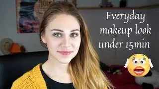 Everyday makeup challenge under 15 minutes I Ahi Lifestyle