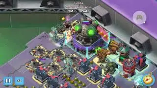 Boom Beach - Mega Crab - Stage 94 , 95, 96, 97, 98 - some stages solo