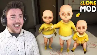 МОД BABY CLONE!!! | Геймплей игры The Baby In Yellow (Модификации)