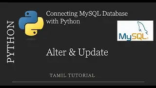 MySQL Python - How to Alter and Update | Alter column in existing table | Update