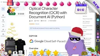 Optical Character Recognition (OCR) with Document AI (Python) #2025 | #GSP1138 |#qwiklabs |#Solution
