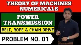 power transmitted by belt drive in theory of machine || theory of machine numerical problems