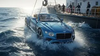 😱 &ldquo;Brand-New Bentley Batur Pulled Straight Out of the Ocean!&rdquo; 🌊🚢💎#short#subscribemychannel #shorts 