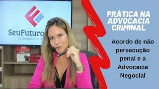 O acordo de não persecução penal e a Advocacia Criminal Negocial