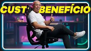 A Melhor Cadeira Custo Benef&iacute;cio do ano?? (Setup Gamer e Home Office) Cadeira Comfy Vertex