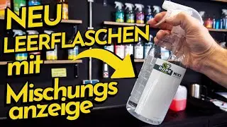 NEU: DopeFibers - MIXX Leerflaschen (mit Skala und Mischungsanzeige)