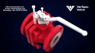 VerSpec PFA Lined Ball Valve Video