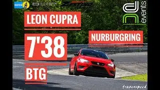 Leon Cupra 5F | 7.38 BTG #DN19 Trackday Destination Nurburgring Nordschleife 25.05.2018 | 7'38