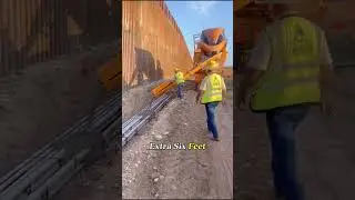 One Layer of Black Paint Proved Trump&rsquo;s Genius#knowledge #trumpwall #didyouknow #construction