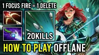 How to Play Offlane Windranger Like a Pro with First Item Diffusal 1 Ulti 1 Delete Dota 2
