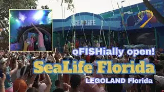 Sea Life Florida Grand Opens at Legoland Florida!