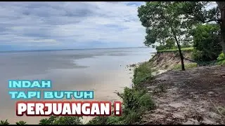 Touring ke pantai Tebing runtuh Balikpapan