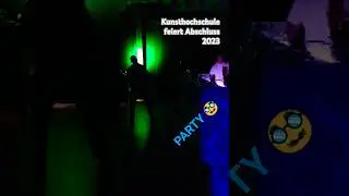 #Kunst & #Party  - #Rundgang 2023 #Kassel #Universit&auml;t #Hochschule #egzamin