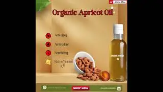 🌿 Organic Apricot Oil | 100% Pure & Natural Skincare & Haircare    #OrganicBeauty #herbalcare